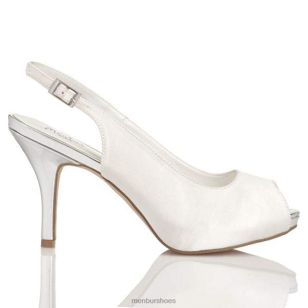 AFRICA WHITE Menbur Women Bridal Shoe J28PJ2205