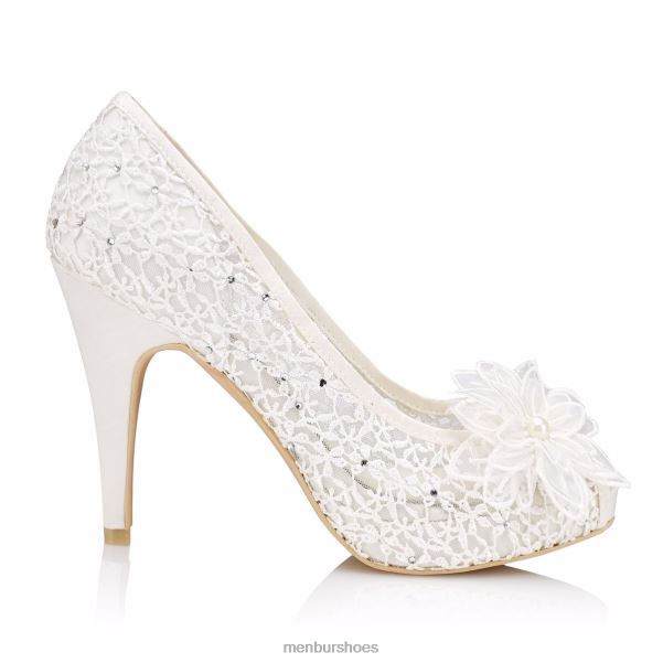 GENOVEVA WHITE Menbur Women Bridal Shoe J28PJ2351