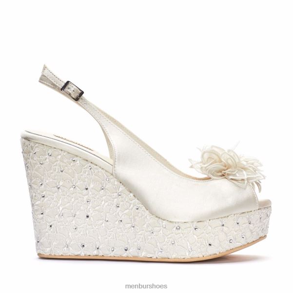 INES WHITE Menbur Women Bridal Shoe J28PJ2440