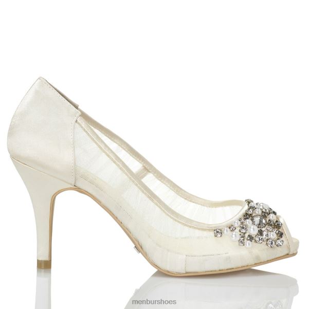 KASHIA WHITE Menbur Women Bridal Shoe J28PJ2353