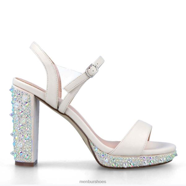 BORGIALLO WHITE Menbur Women High Heels J28PJ1488