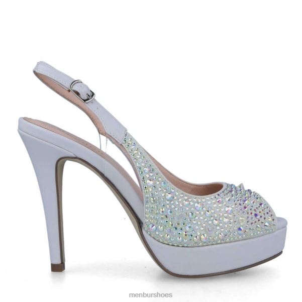 BORGOROSE WHITE Menbur Women High Heels J28PJ1489