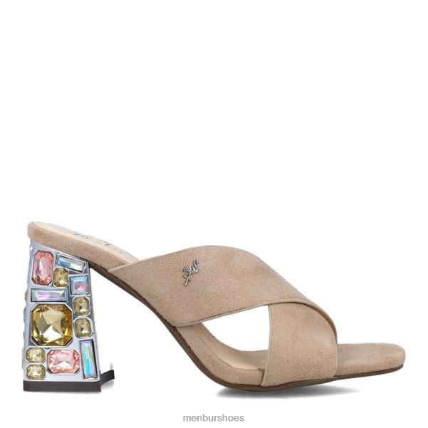 EUDAIMONIA BEIGE Menbur Women Mid & Low Heels J28PJ1713